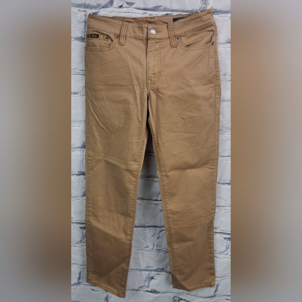 Polo Ralph Lauren Kids Boys Jeans Beige Straight Leg HQ Size 10 US 25" Waist